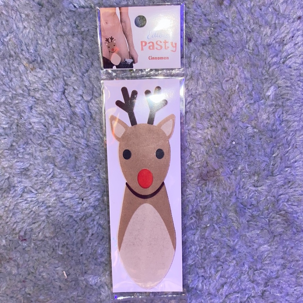 New Eddible pant area Eddible rein deer cinnamon Flavor NEW